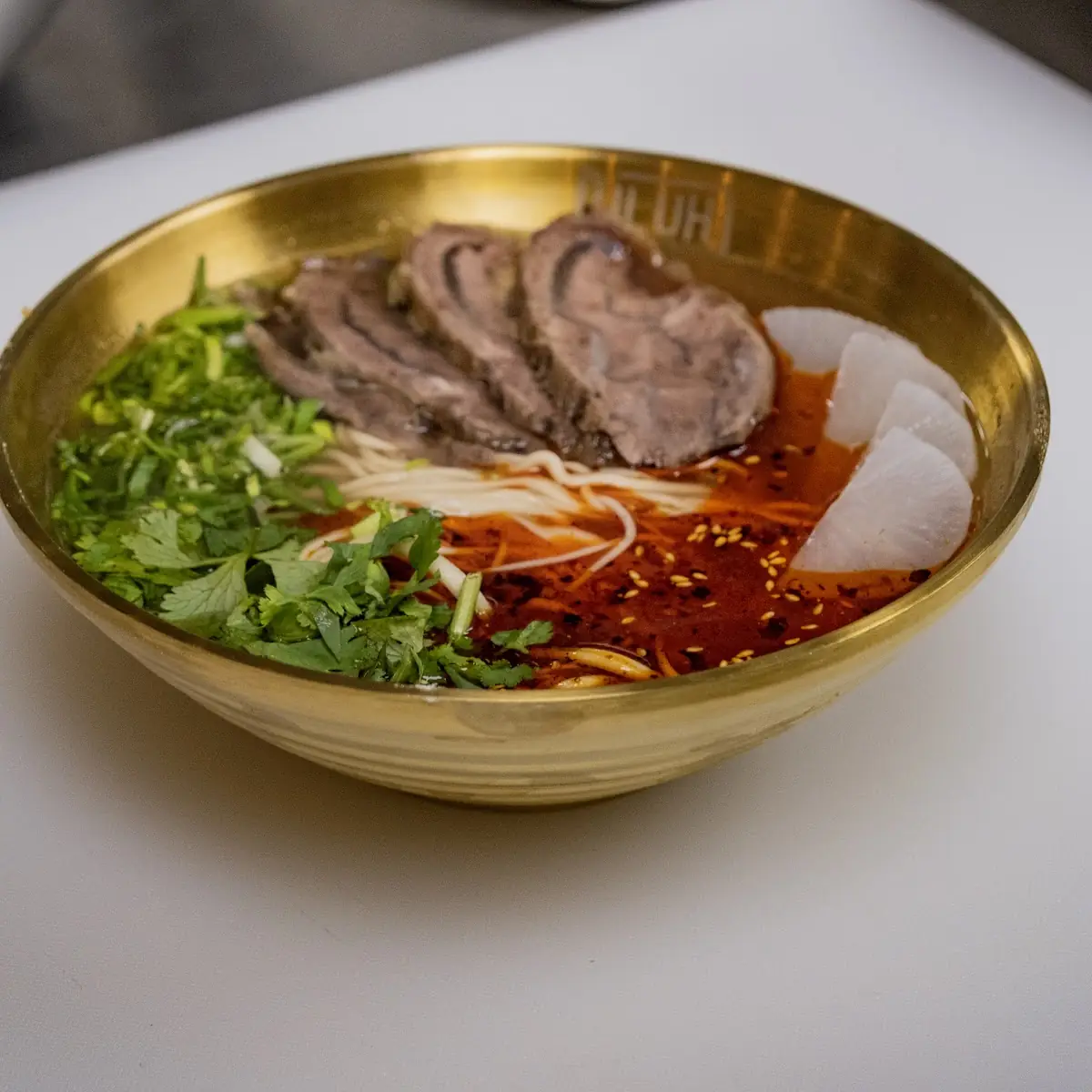 beef noodle soup - 牛肉拉面